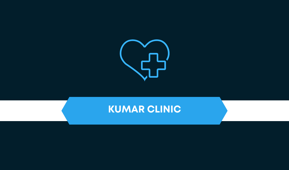 Kumar Clinic Visiting Card