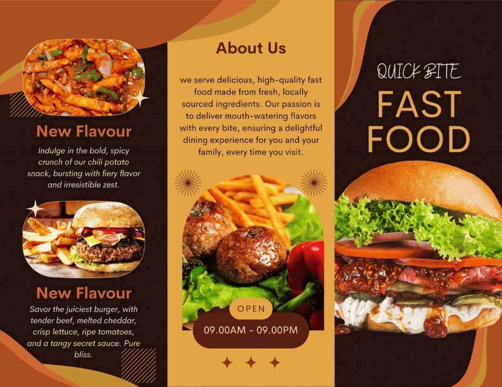 Quick Bite Brochure