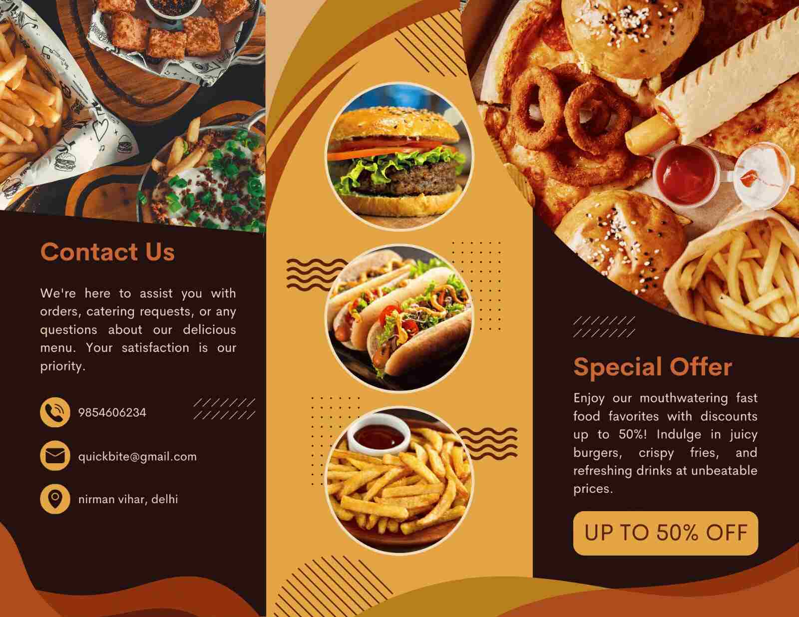 Quick Bite Brochure