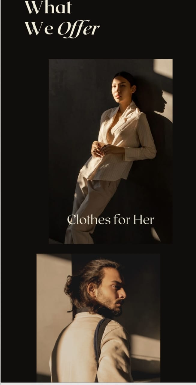 Clothing Website