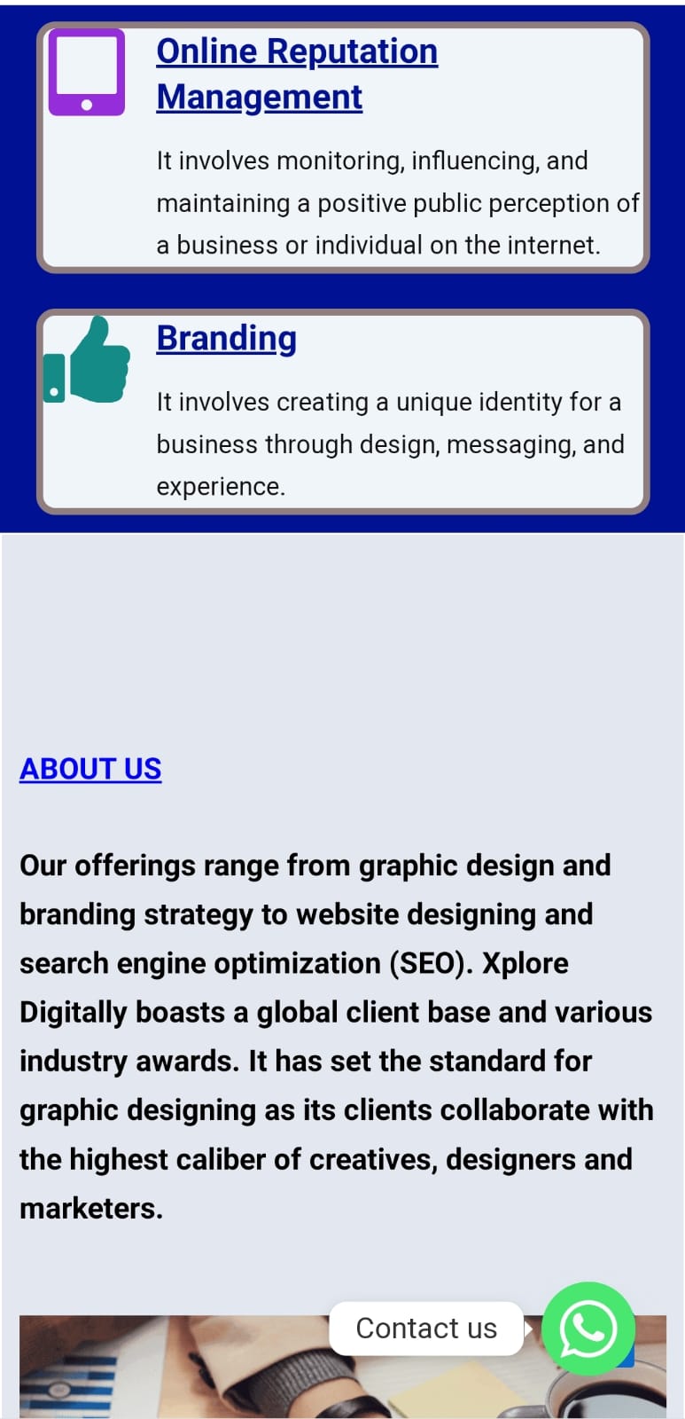 Xplore Digitally Website